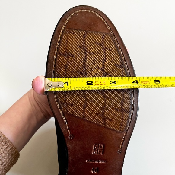 MOMA Anna Boots in Metallic Blue Genuine Leather, 40EU, NWOT - Picture 12 of 13